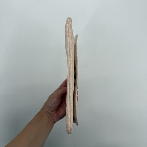 Vintage Unbranded Light Pink Lace Clutch Bag Delicate - Picture 13 of 13